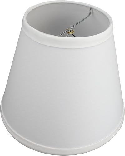 Fenchel Shades - Pantalla para lámpara, 5 pulgadas de diámetro superior x 9 pulgadas de diámetro inferior x 7 pulgadas de altura inclinada con