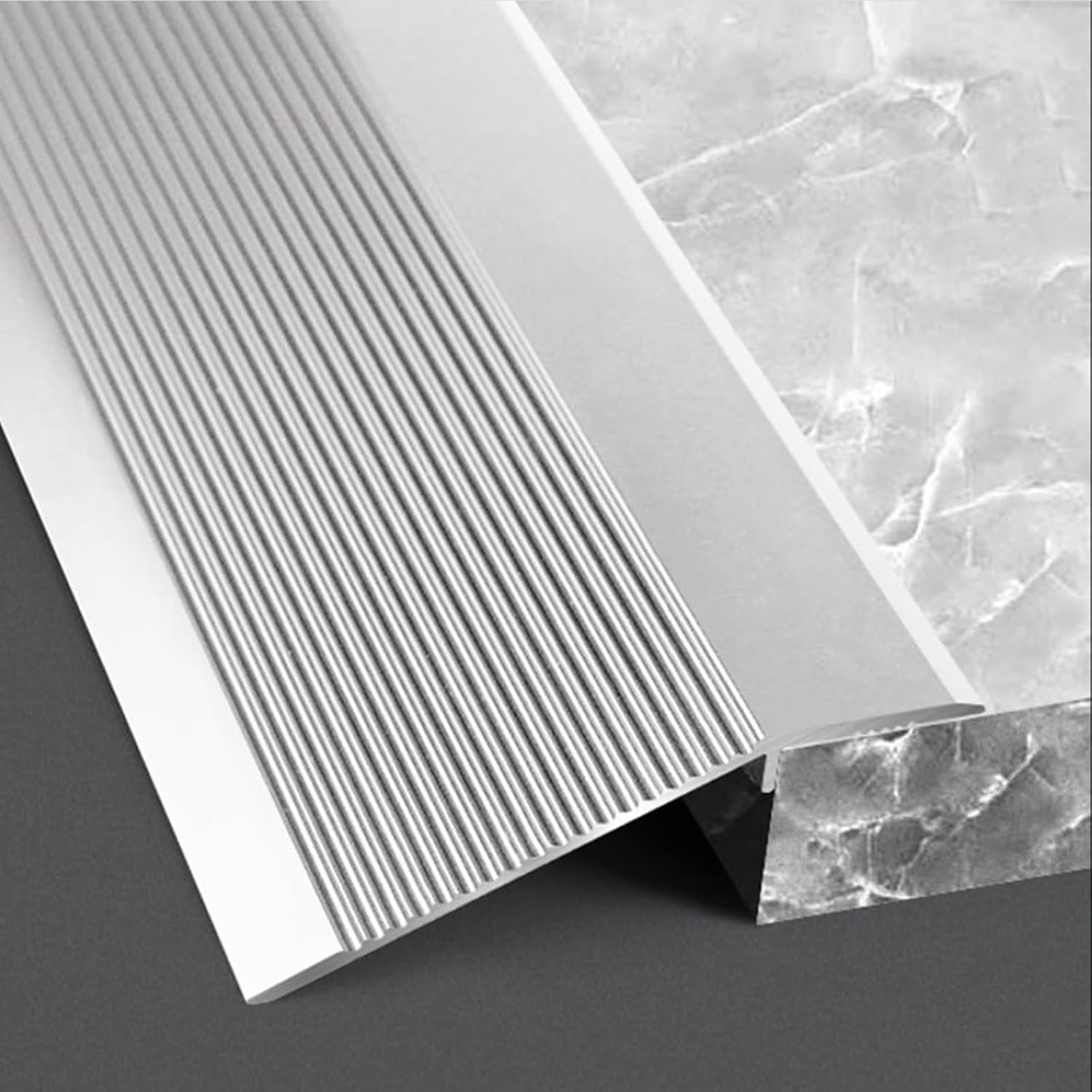 Doorways Aluminum Floor Transition Strip, Floor Carpet Threshold Transition Strip, 36 Inch Threshold Ramps For Wheelchairs, Door/Tile/Threshold Reducer, Prevents Family Members From Tripping