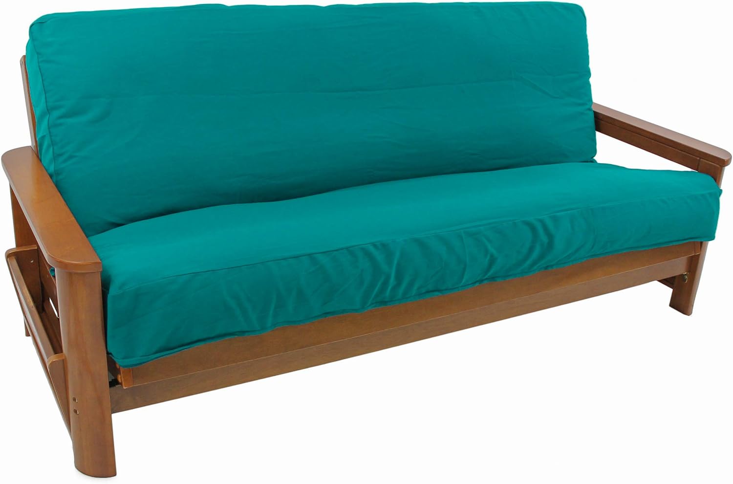 Blazing Needles Solid Twill 8 to 9-inch Full Futon Cover