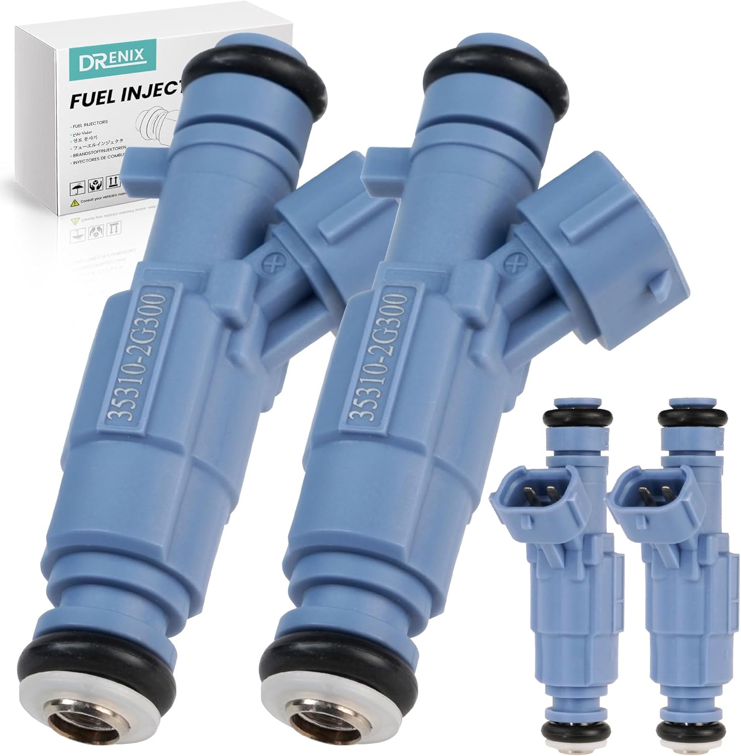 Fuel Injectors fits for/Hyundai Santa Fe Sonata Tucson 2010 2011 2012 2013, for/Kia Optima Sorento Forte Koup Rondo 2011 2012 2013 2.4L L4 35310-2G300