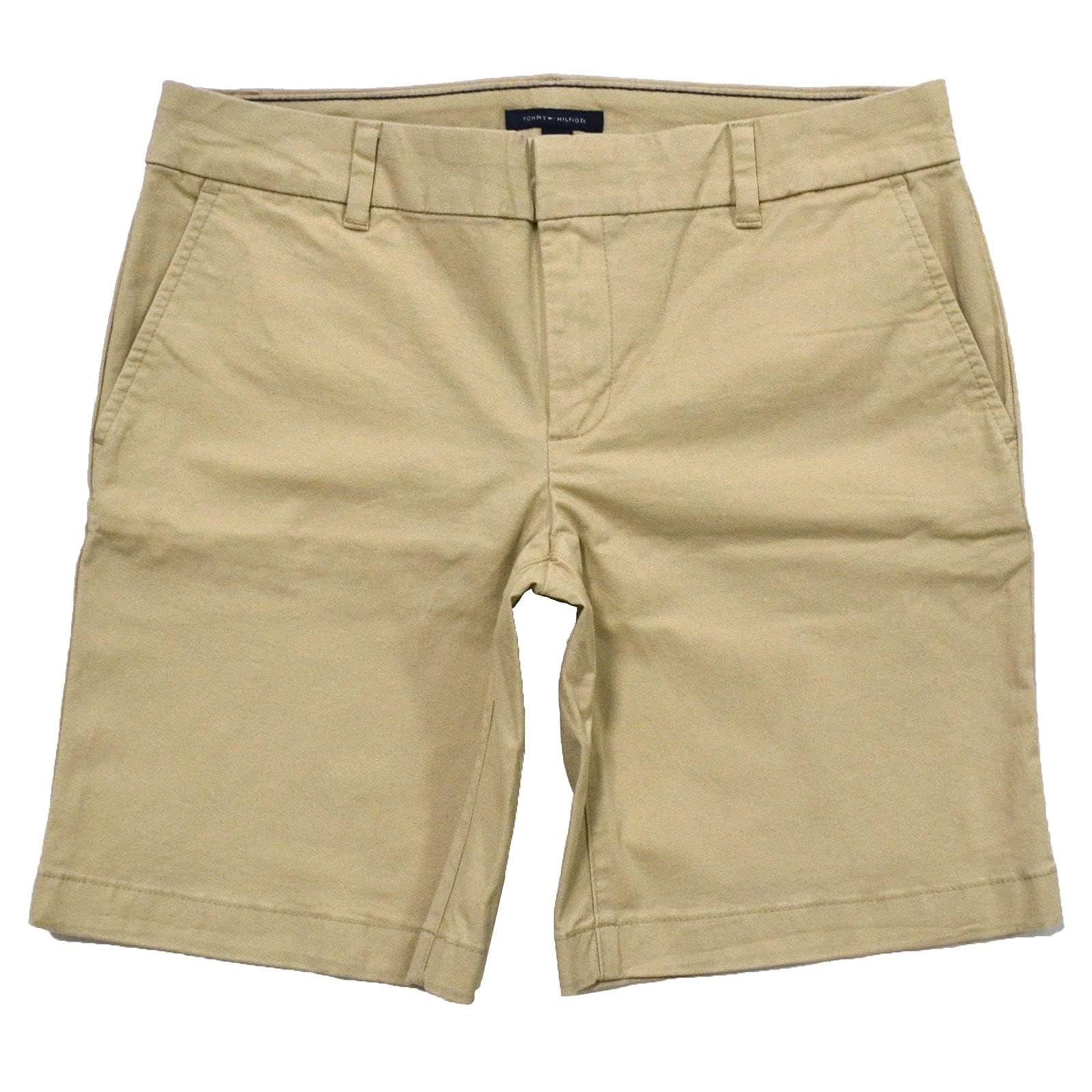 Tommy Hilfiger Women's Hollywood 9" Chino Short-Solid
