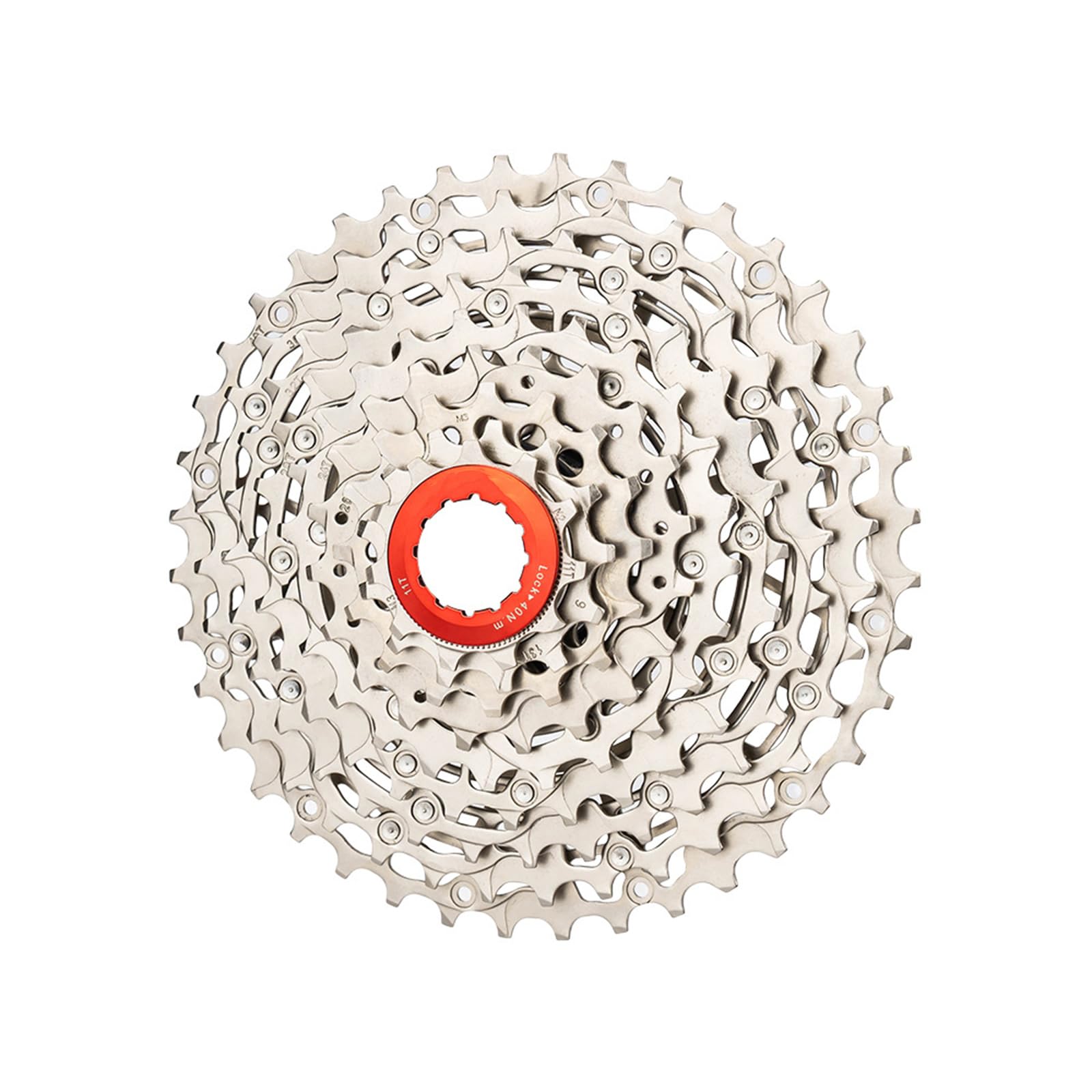 GMBYLBY Road Bike 9 Speed Cassettes Replacement 11-40T Sprocket Bicycles Cassettes Flywheel For Mountain Bike Cassette