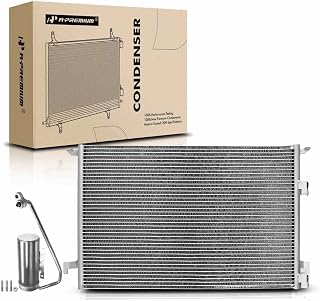 A-Premium Air Conditioning Condenser Compatible with Saab