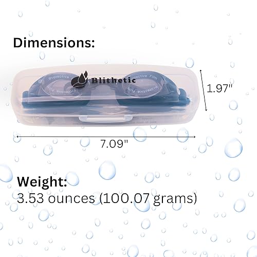 Miniatura 3 de Gafas de natación antivaho para adultos, gafas de natación miopía miopía para visión miopía MS 5000P, color negro
