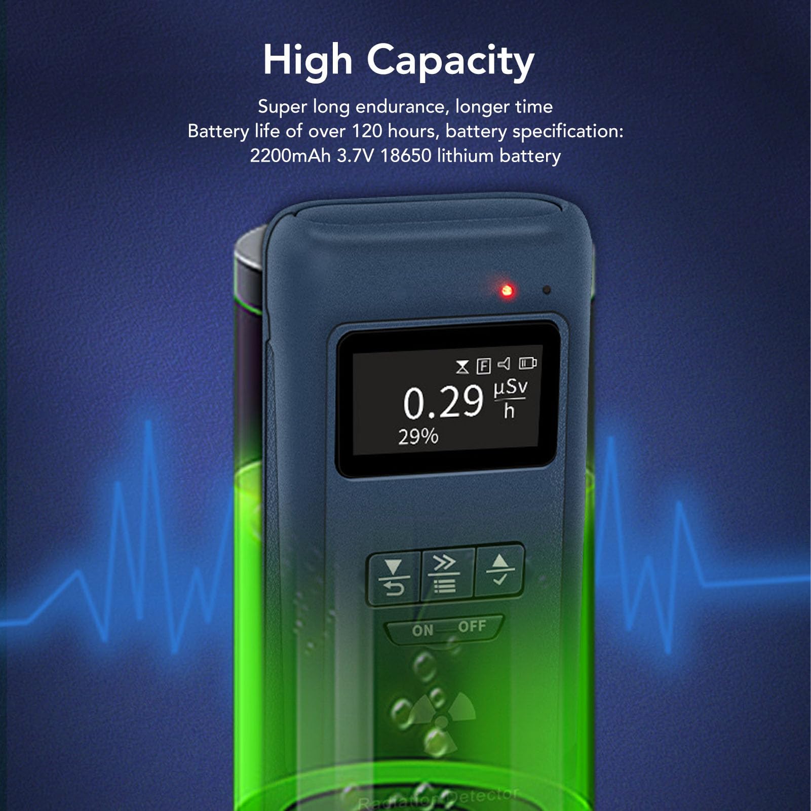 Radiation Detector X LCD Tester Dosimeter Counter Counters