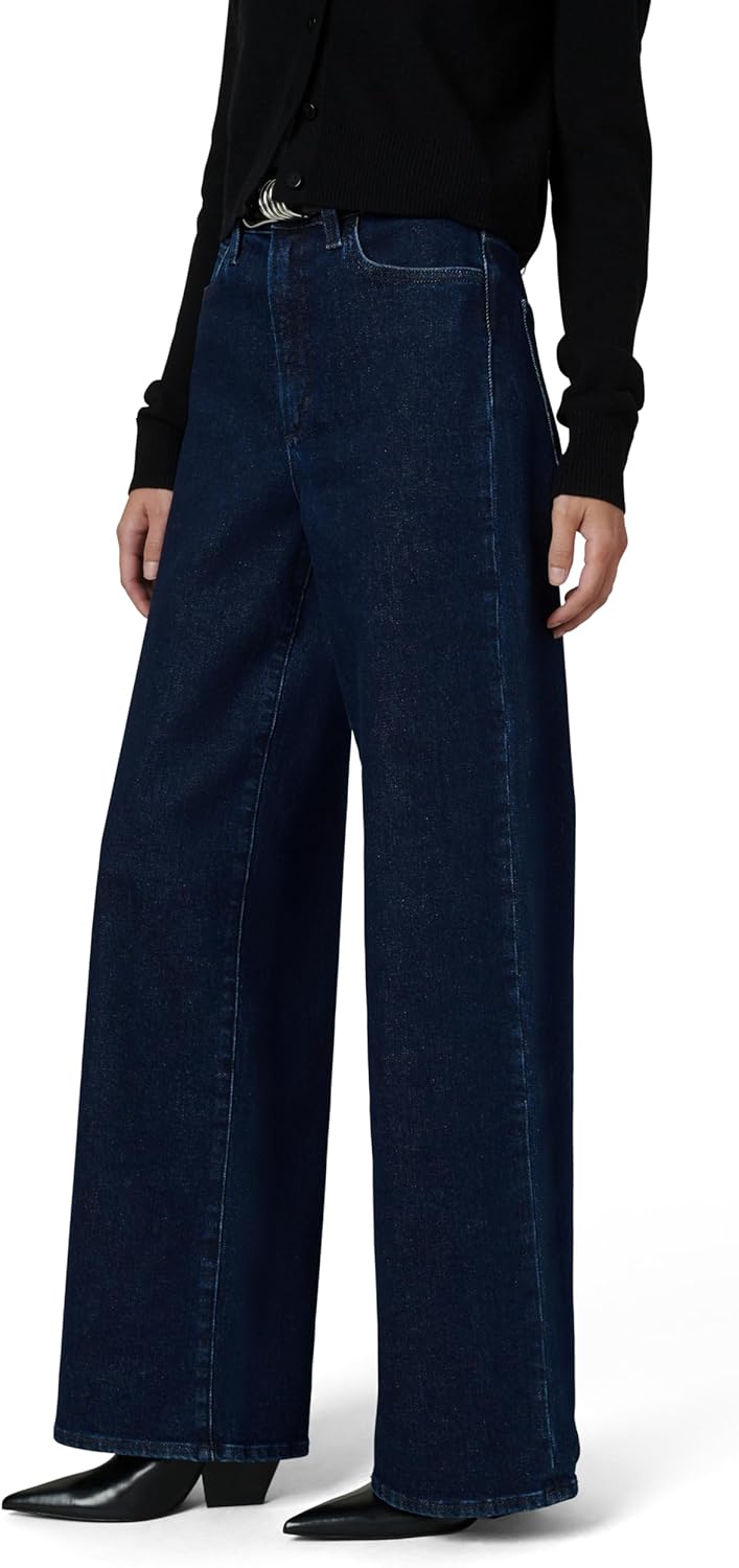 Joe's Jeans Womens The Mia Petite High Rise Wide Leg Jean - Image 2