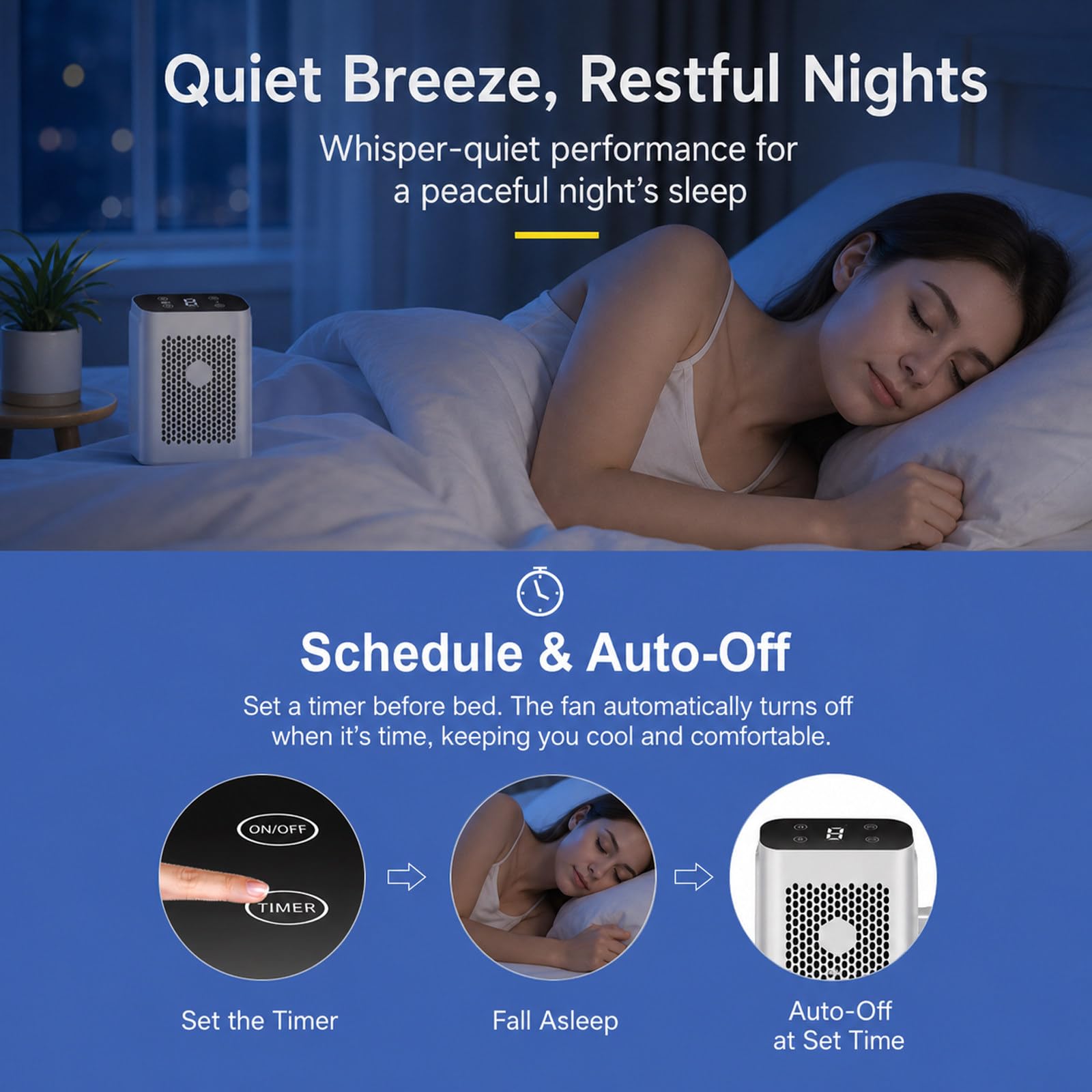 ColchóN De Agua Refrigerante, Almohadilla de enfriamiento de Cama, RefrigeracióN Silencioso para La Cama, Ajuste De Viento Y Tiempo Singlesize