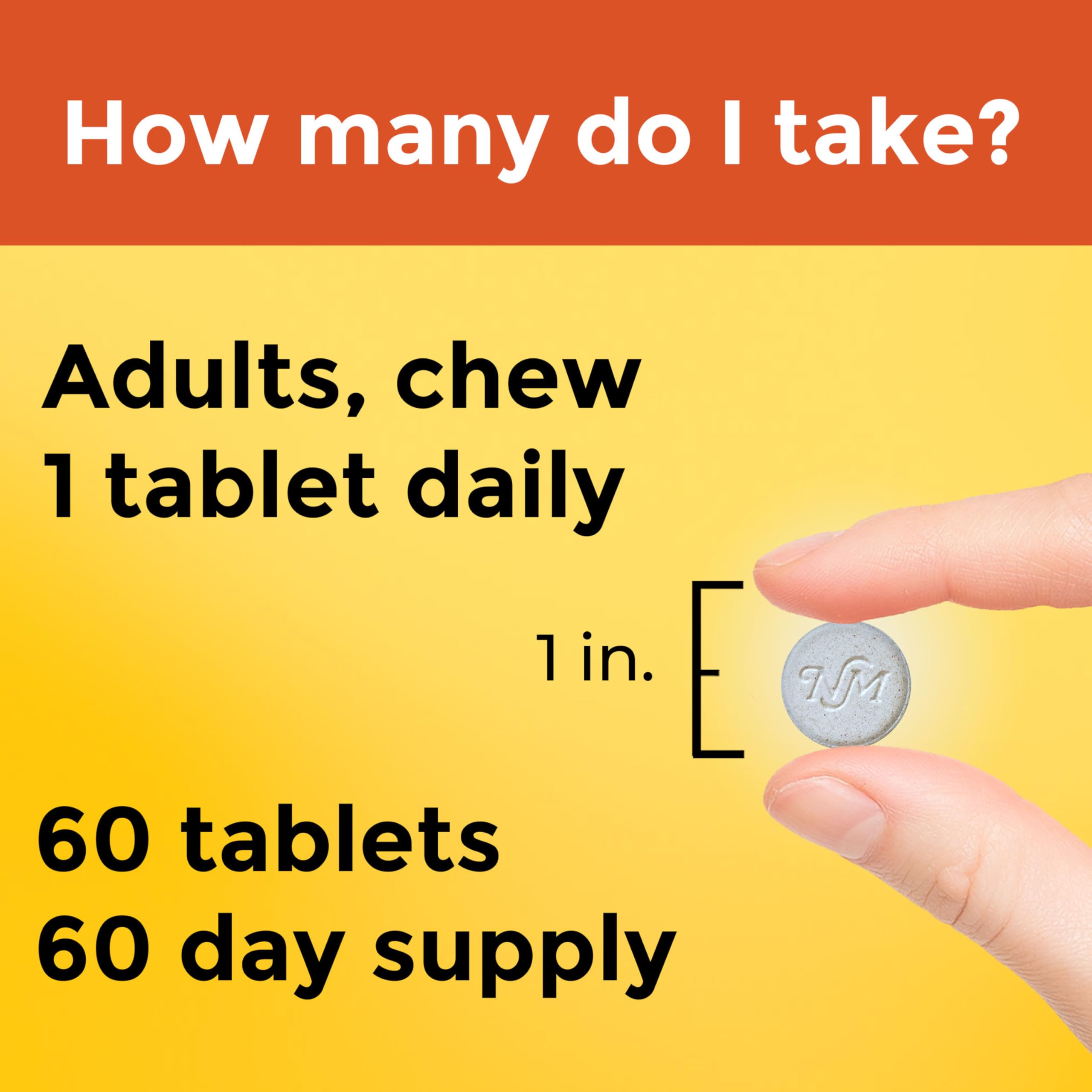 Nature Made Chewable Vitamin C 500 mg for Immune Support, 60 Tablets — Amazon image 5
