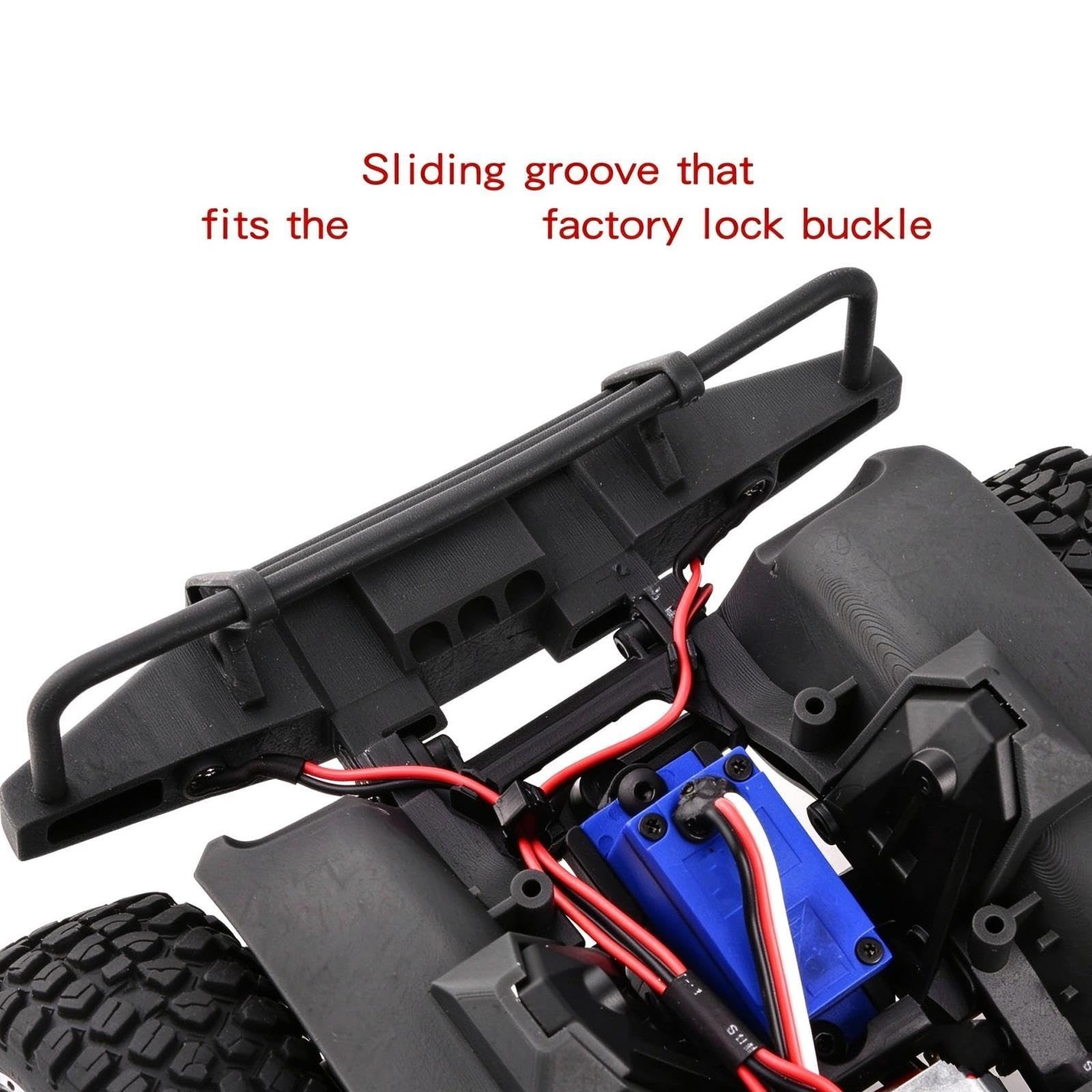 Per Traxxas Per TRX4M Per Defender 1/18 Autos Paraurti Anteriore