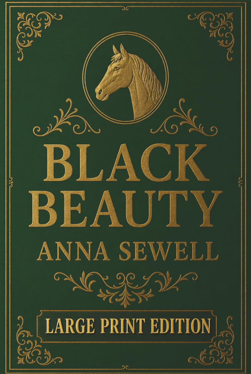 Black Beauty: A Captivating Literary Classic - LARGE PRINT EDITION