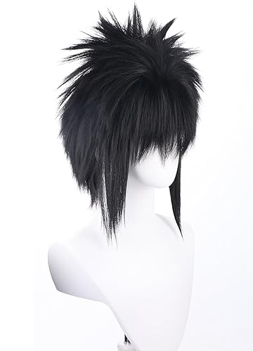 Miniatura 7 de COSPLAZA Peluca de cosplay para niña color azul profundo largo lacio pelo completo