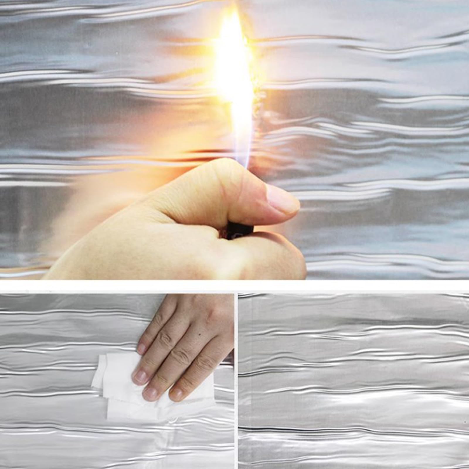 Cinta de asfalto autoadhesiva, cinta bituminosa, cinta de papel de aluminio, cinta de sellado de protección UV, resistente al agua, parche para agujeros y grietas, aislamiento térmico, para fugas en