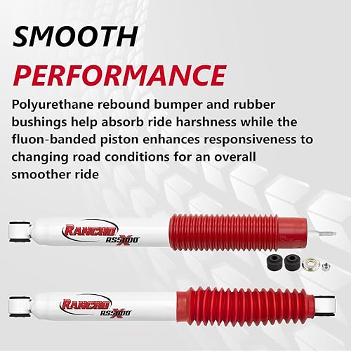 Miniatura 5 de Rancho Juego de amortiguadores de gas RS5000X 2001-2010 para Chevrolet Silverado 2500 HD