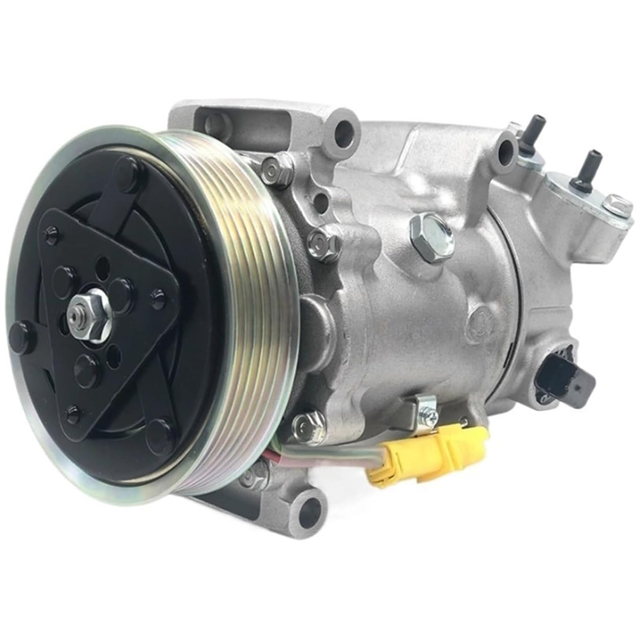 Partsline Compresseur de climatisation compatible avec C3 II, 207, 308, C4 Picasso, 3008, DS3, Partner, 508 équivalent à 6453QJ, 9641078080