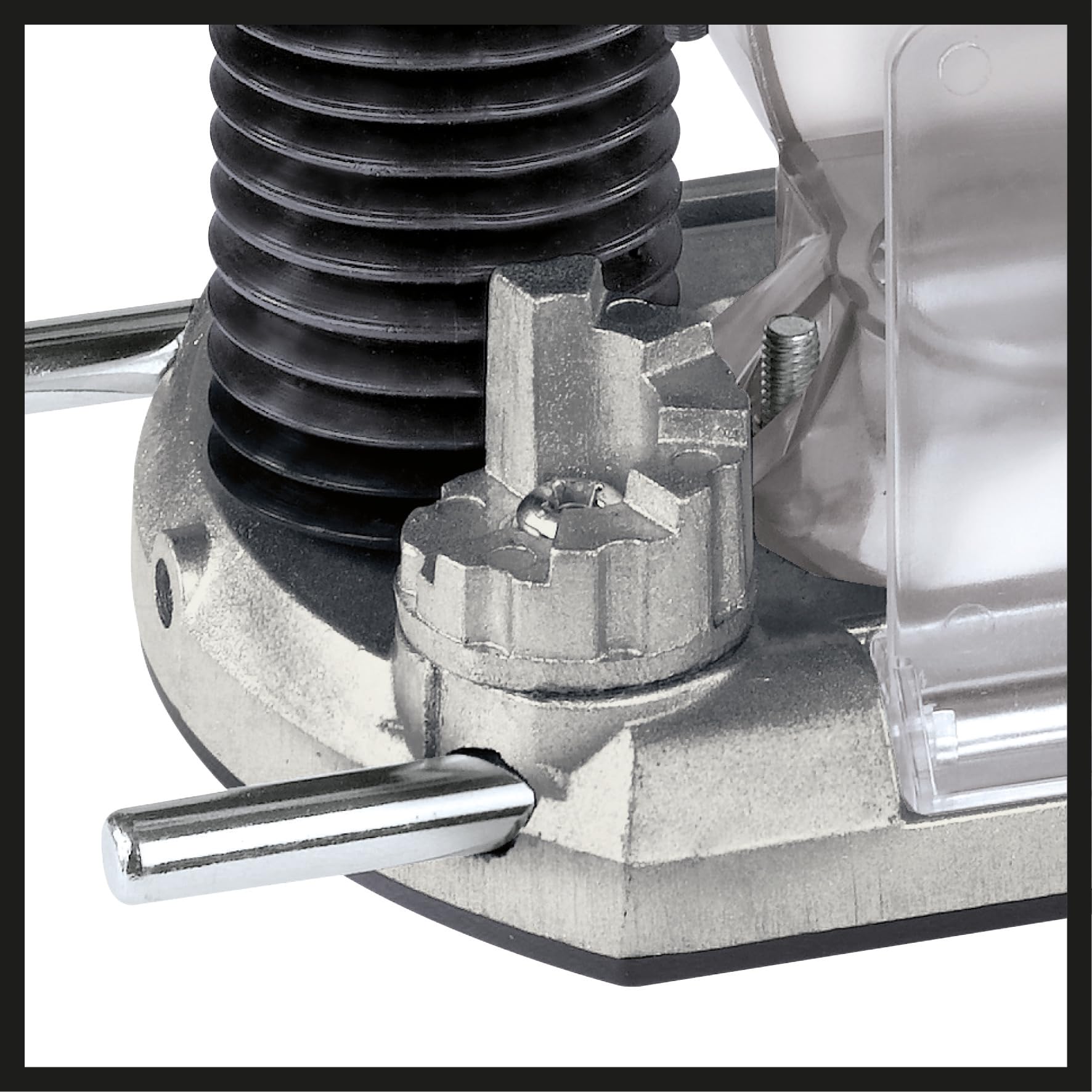 Einhell Oberfräse TC-RO 1155 E (1100 W, Ø 6 und 8 mm, Drehzahlregelung, Parallelanschlag, Absaugadapter, inkl. Zubehör)