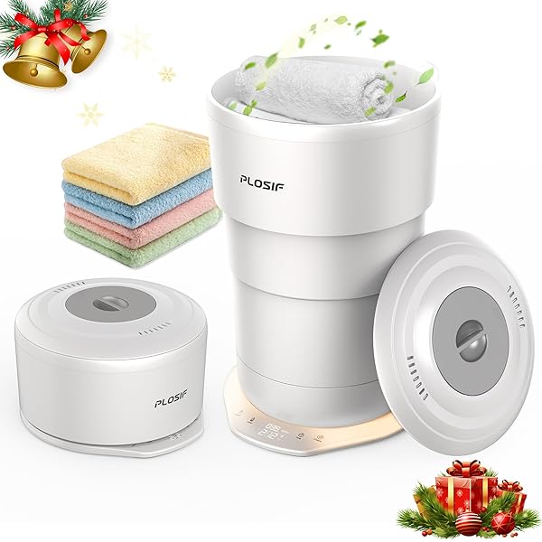 Foldable Towel Warmer for Bathroom, 21L Large Capacity Hot Towel Warmer - Fits 2 Oversized Towels, Blankets, Bathrobes, Spa-Like Towel Heater with 4 Timers, Auto Shut Off and Ambient Lighting