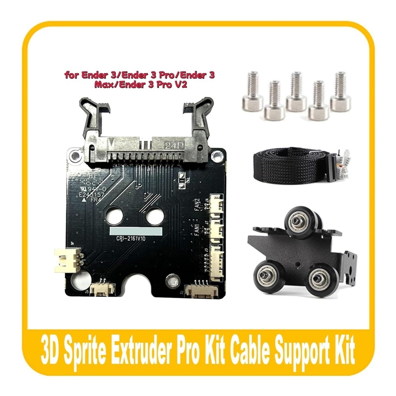 Compatibile con Creality, Sprite Extruder Pro Kit for Ender-3