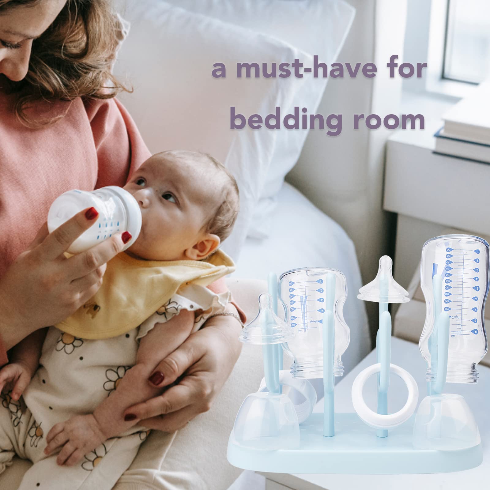 Égouttoir à Biberons Dreambaby - Pliable Et Portable - Blanc - Modèle F530