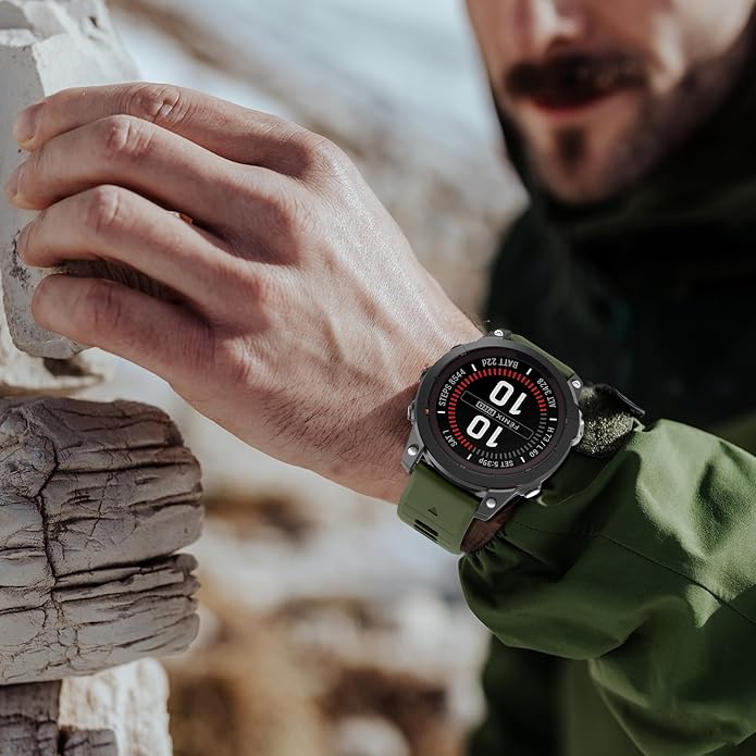Correa silicona 26mm para Garmin Fenix 8 y otros miniatura 7