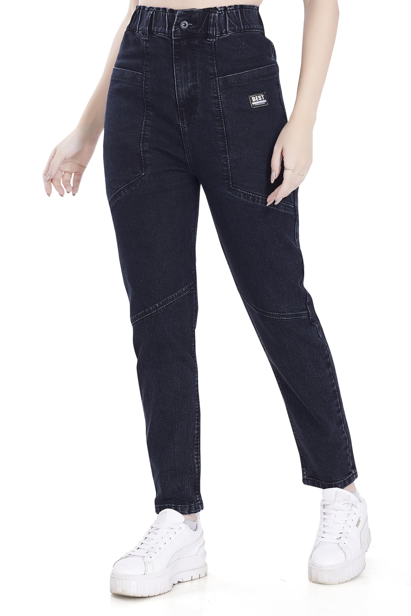 DIVISIVE Jeans Mom Fit Denim Donna