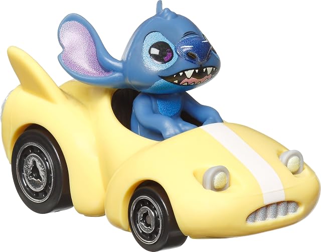 Foto 2 de 6 de Hot Wheels RacerVerse, Pack de 4 Coches de Juguete metálicos de Disney optimizados para su Uso en Pistas