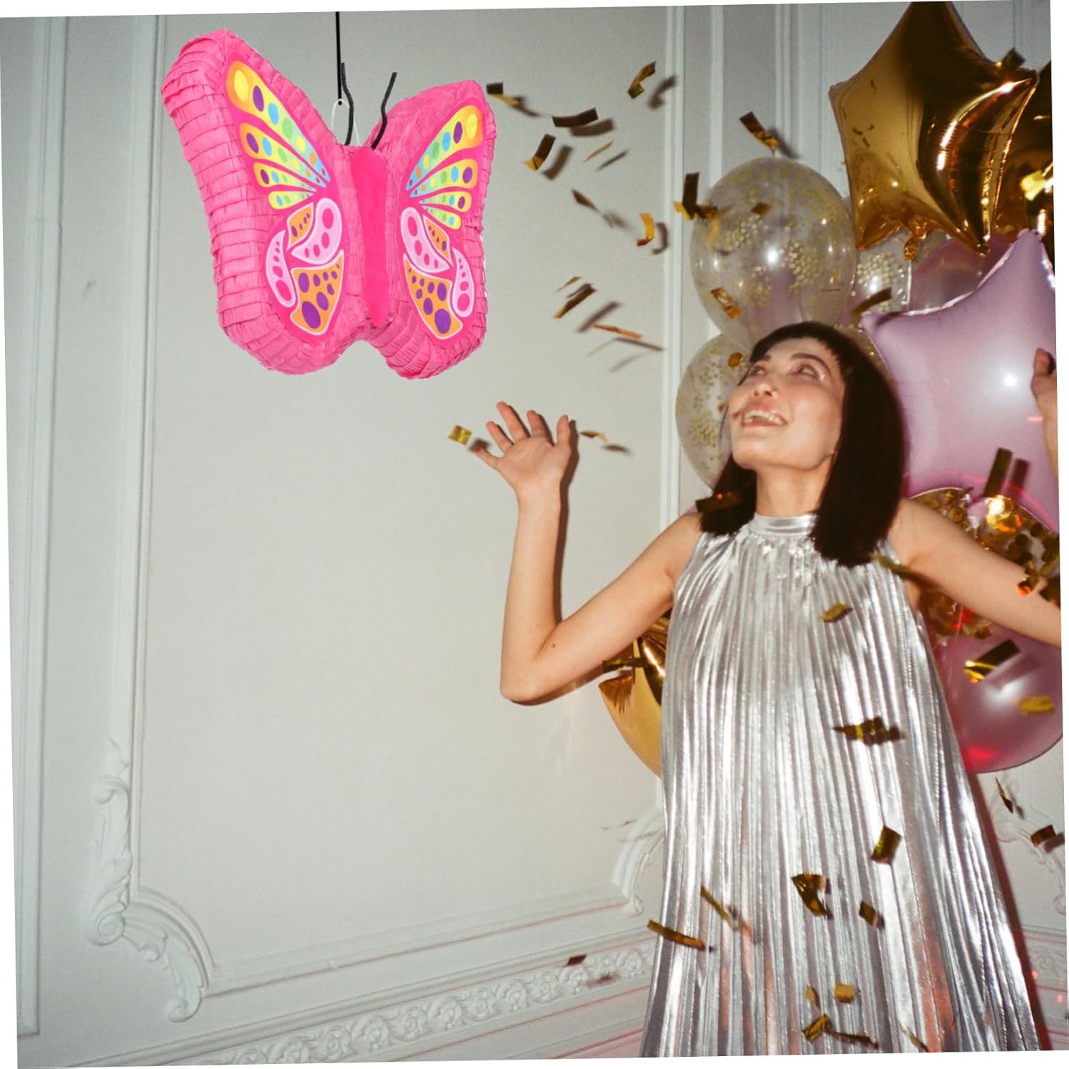 BESPORTBLE Reveal Party Supply Birthday Butterflies Pinata Party Paper Pinata Decoration