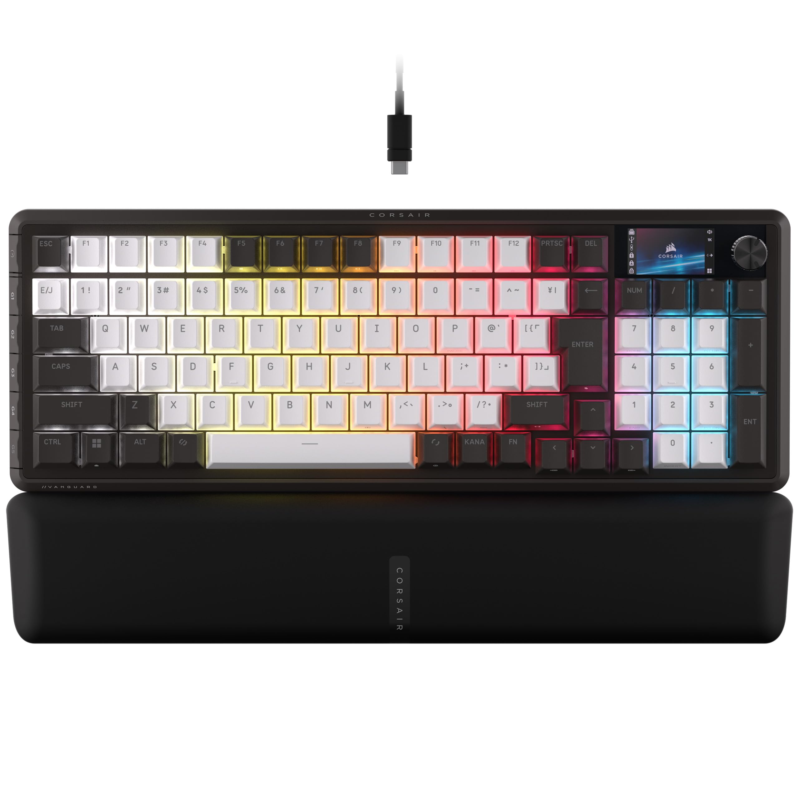 Amazon.co.jp: CORSAIR VANGUARD 96 ゲーミングキーボード 96% 配列