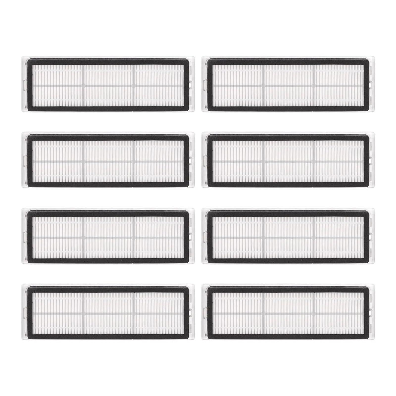 Eezii Filter 8Pcs Filter，Compatible For Dreame，L10s Ultra, L10s Pro, L10 Ultra, Z10 Pro, S10, S10 Pro, S10 Plus, 1C, W10, X10+, L10+ Plus, Z10 Pro Robot