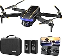 CHUBORY A68 WiFi FPV Drón Kezdőknek HD Kamerával, Kefenélküli Motorral, Automata Lebegéssel, 3D Flip Funkcióval, 2 Akkumulátorral és Hordtás 8