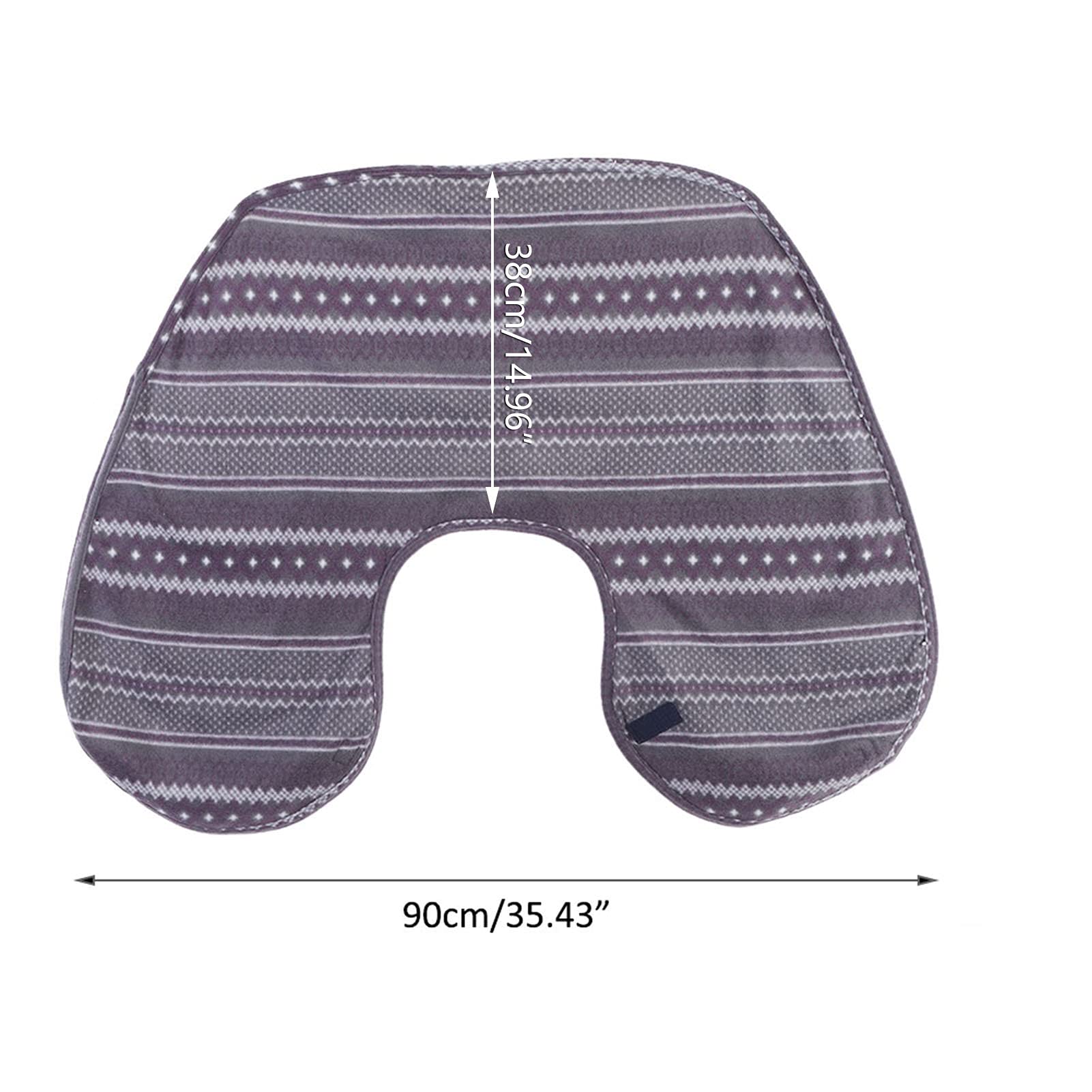 14,96 x 35,43 pouces Cape D'épaule Chaude en Peluche Double Face Personnes âgées Châle de Protection D'épaule pour Capes de Lit D'hiver pour Femmes Veste Châle