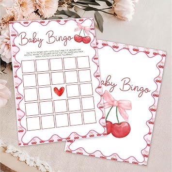 Hilarious Baby Shower Games - Baby Bingo Game