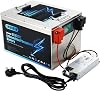 بطارية ليثيوم فوسفات الحديد Lifepo4 200ah 12V لنظام الطاقة الشمسية/المنزل المتنقل/القارب/عربات الجولف/بطارية السيارة الترفيهية بطارية Lifepo4 مقاومة للماء 12V مع شاحن سريع