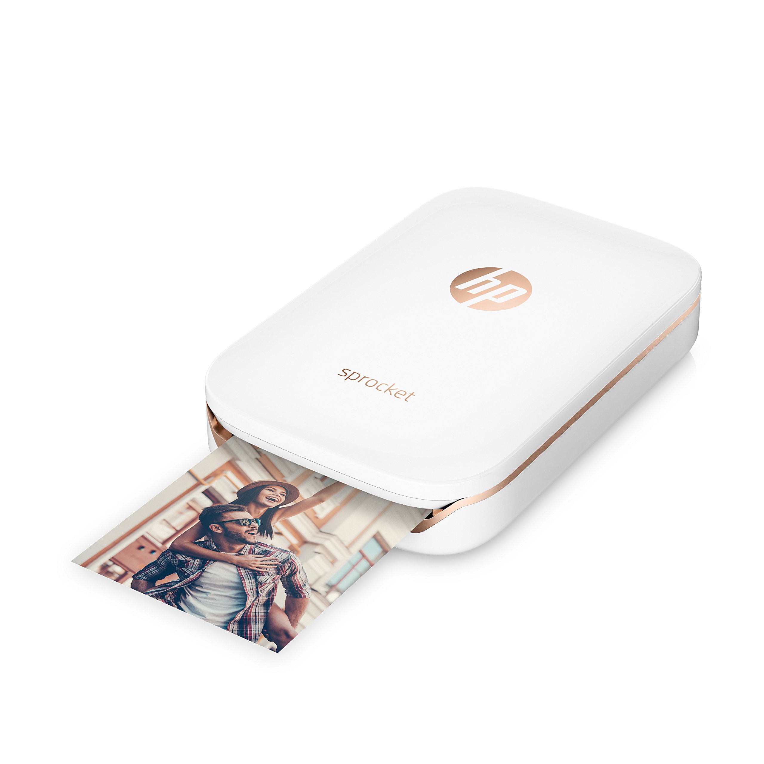 HP X7N07A Stampante Fotografica Portatile, Bianco