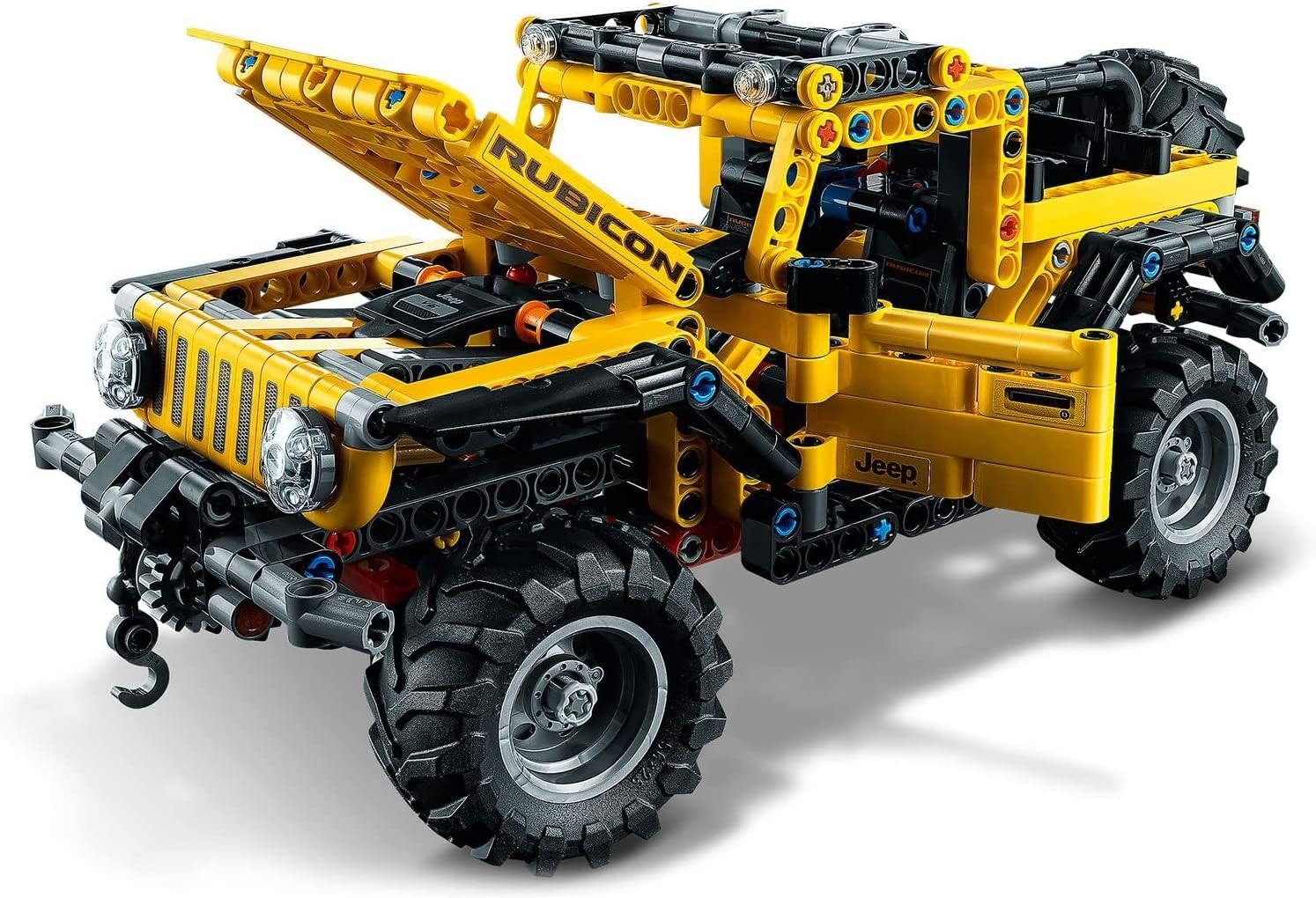 LEGO Technic Jeep Wrangler 4x4, Set con Macchina Giocattolo da Costruire, Modellino SUV Fuoristrada, Giochi per Bambini, Bambine, Ragazzi e Ragazze da 9 Anni in su, Idea Regalo di Compleanno 42122