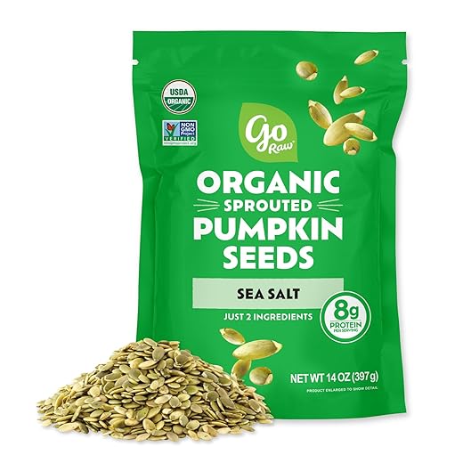 Go Raw Organic Sprouted Pumpkin Seeds 14oz Bag