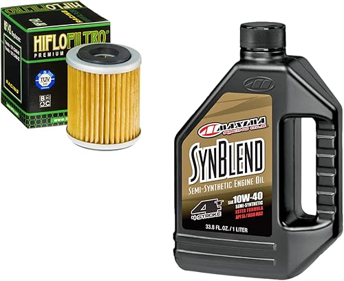 Miniatura 1 de Kit de cambio de aceite 10W-40 para Yamaha 2000 YFM400 Big Bear 2WD SRA