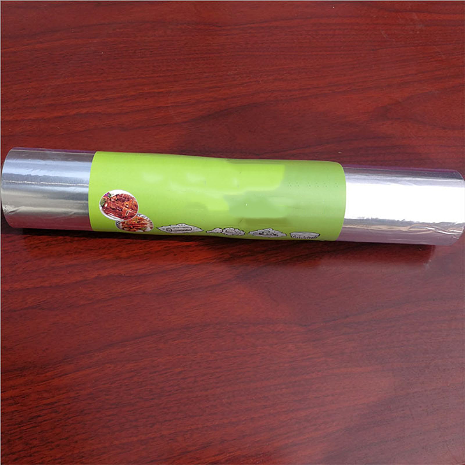 Rotolo di Alluminio Extra Resistente 50 m x 38 cm, 20 Micron – Pellicola per Cucina, Adatta a Freezer e Griglia – Perfetta per Pacchetti in Alluminio e Cucina Casalinga(Size:6 Roll)