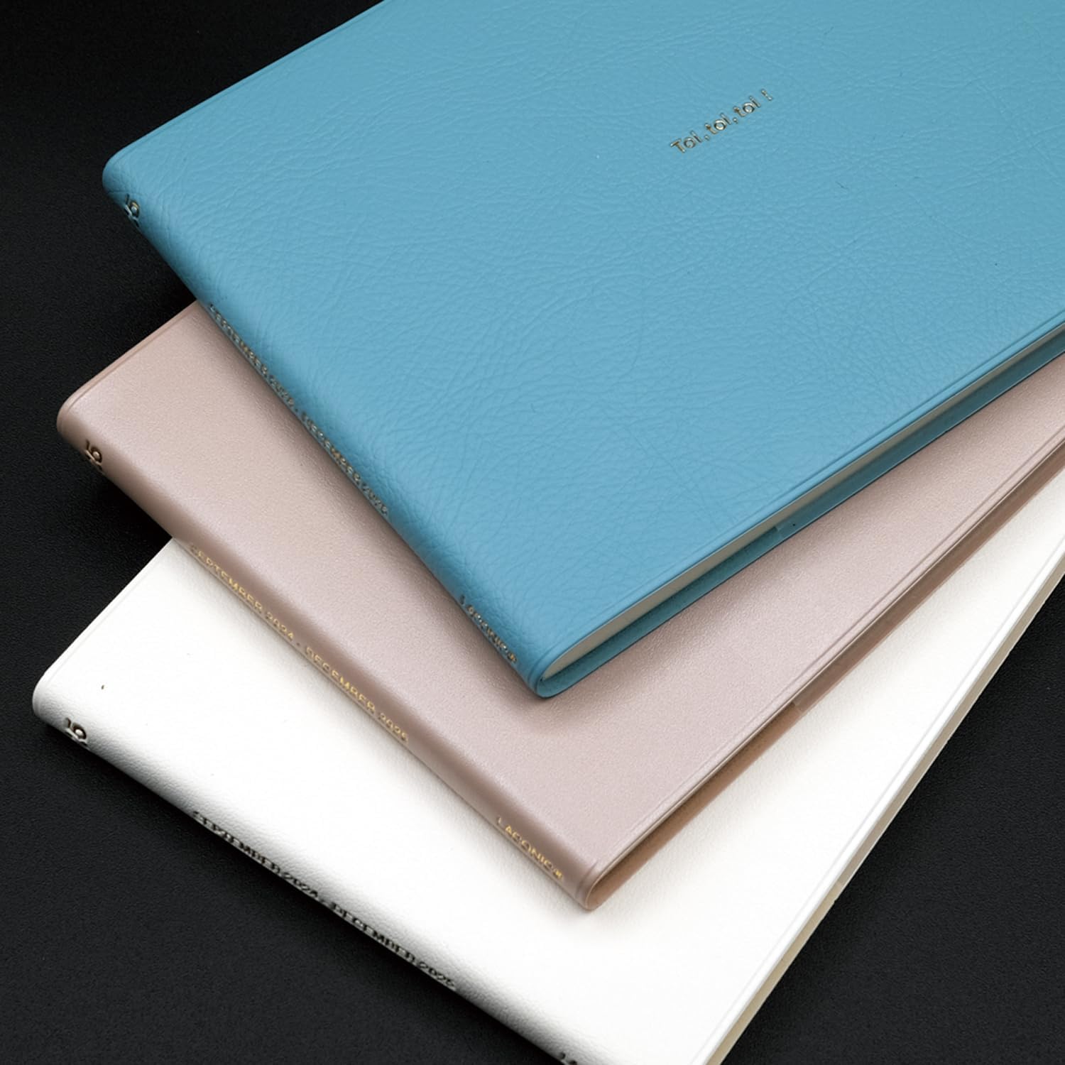 Laconic LLS07-250BG 2025 B6 Variable Horizontal Weekly ToiToi Blue Gray Notebook (Begins September 2024)