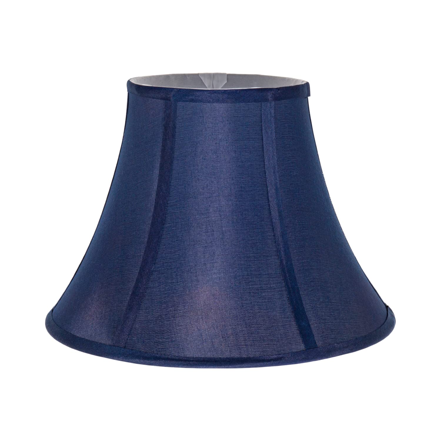 Happy Homewares Empire Lamp Shade - 12 inches - Midnight - Silky Cotton Fabric