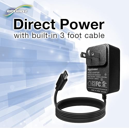 Miniatura 3 de BoxWave Cargador compatible con Sony Alpha a6700 - Cargador de pared directo (15 W), carga rápida tu dispositivo con cable integrado de 6 pies