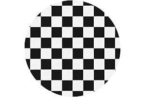 Black and White Checkered Coasters: The Perfect Addition to Your Home or Office