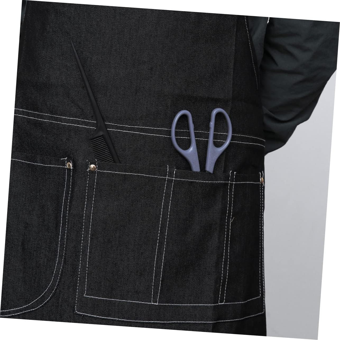 1pc Professional Haircut Apron Barber Apron Cape Hairdresser Apron Eye Patches for Adults Bib Apron