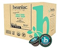 Vista 12 de beaniac Cápsulas de café orgánico completo en tostado francés, tostado oscuro, cápsulas de café compostables K Cup, café arábica orgánico