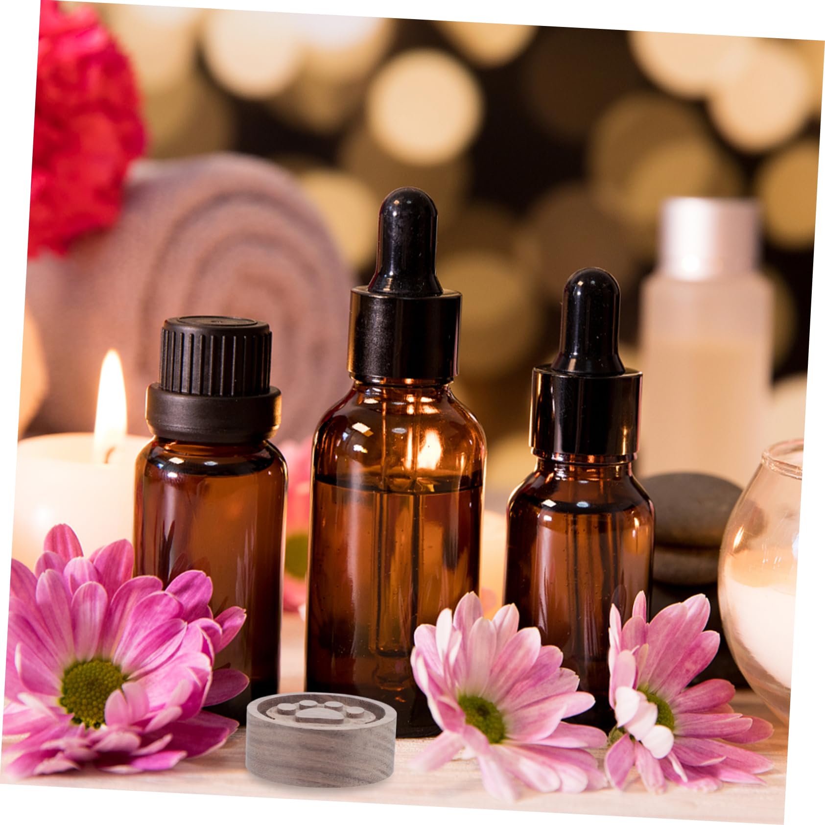 Healvian 5stücke Holz Diffuser Für Ätherische Öle Kompakter Raumduft Für Auto Und Zuhause Langlebig Sicher Der Anwendung Für Zu Besonderen Anlässen Wie Weihnachten Und Hochzeiten