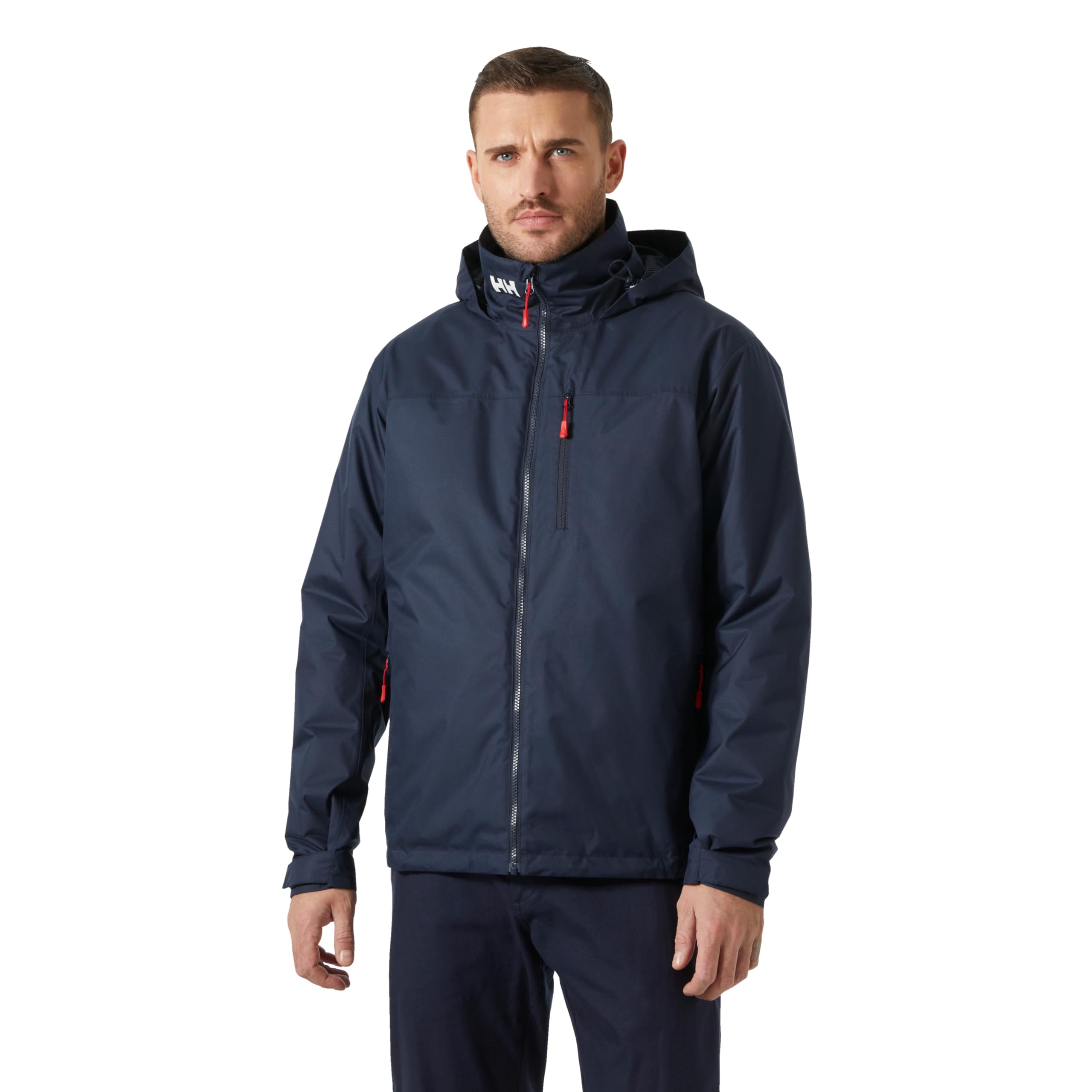 Mens Crew Hooded Waterproof Sailing Jacket
