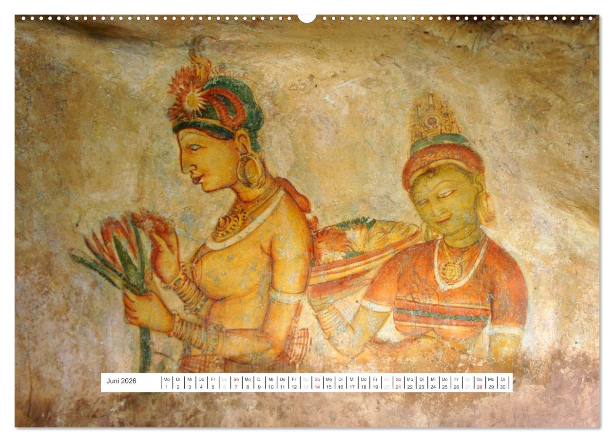 Asien - Sri Lanka (hochwertiger Premium Wandkalender 2026 DIN A2 quer), Kunstdruck in Hochglanz: Eine fotografische Traumreise durch das frühere Ceylon (CALVENDO Orte)