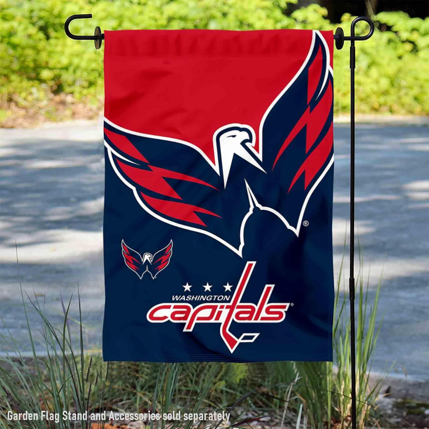 Capitals Double Sided Garden Banner Flag - Image 2