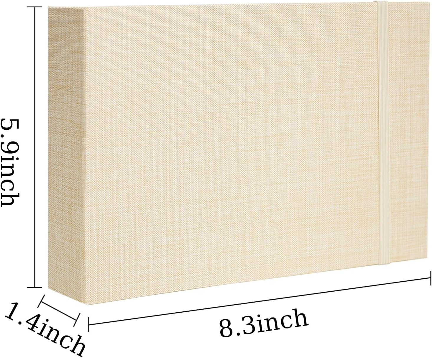 5x7 Photo Album 26 Sleeves Linen Cover Picture Book for Weddings, Baby Showers, Family Memories, Graduations - Image 4