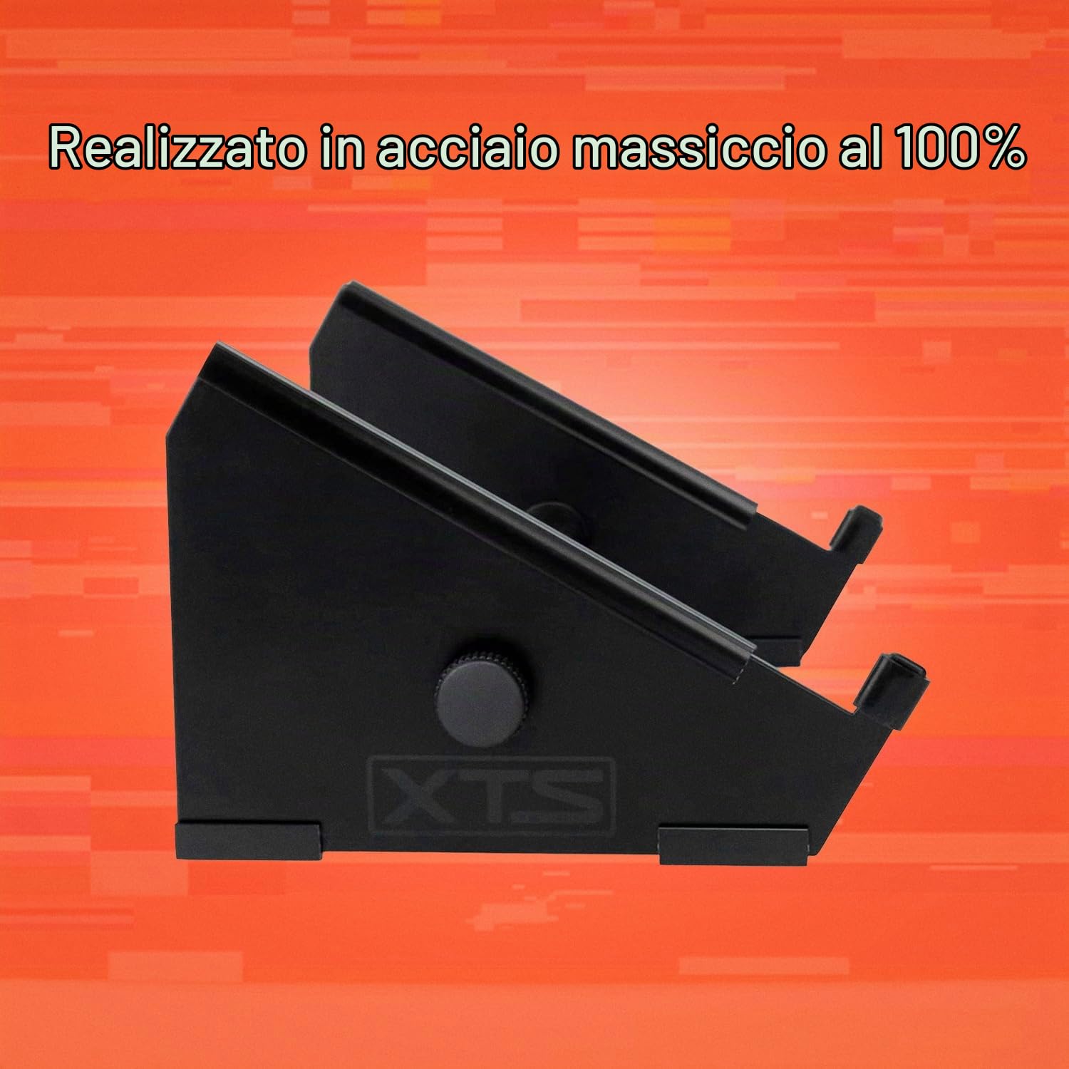 XTS Stand Large, supporto (supporto da tavolo stabile e portatile, per pedali, sintetizzatori, con larghezza regolabile da 26,67 a 46,36 cm, angolo di inclinazione di 30 gradi)