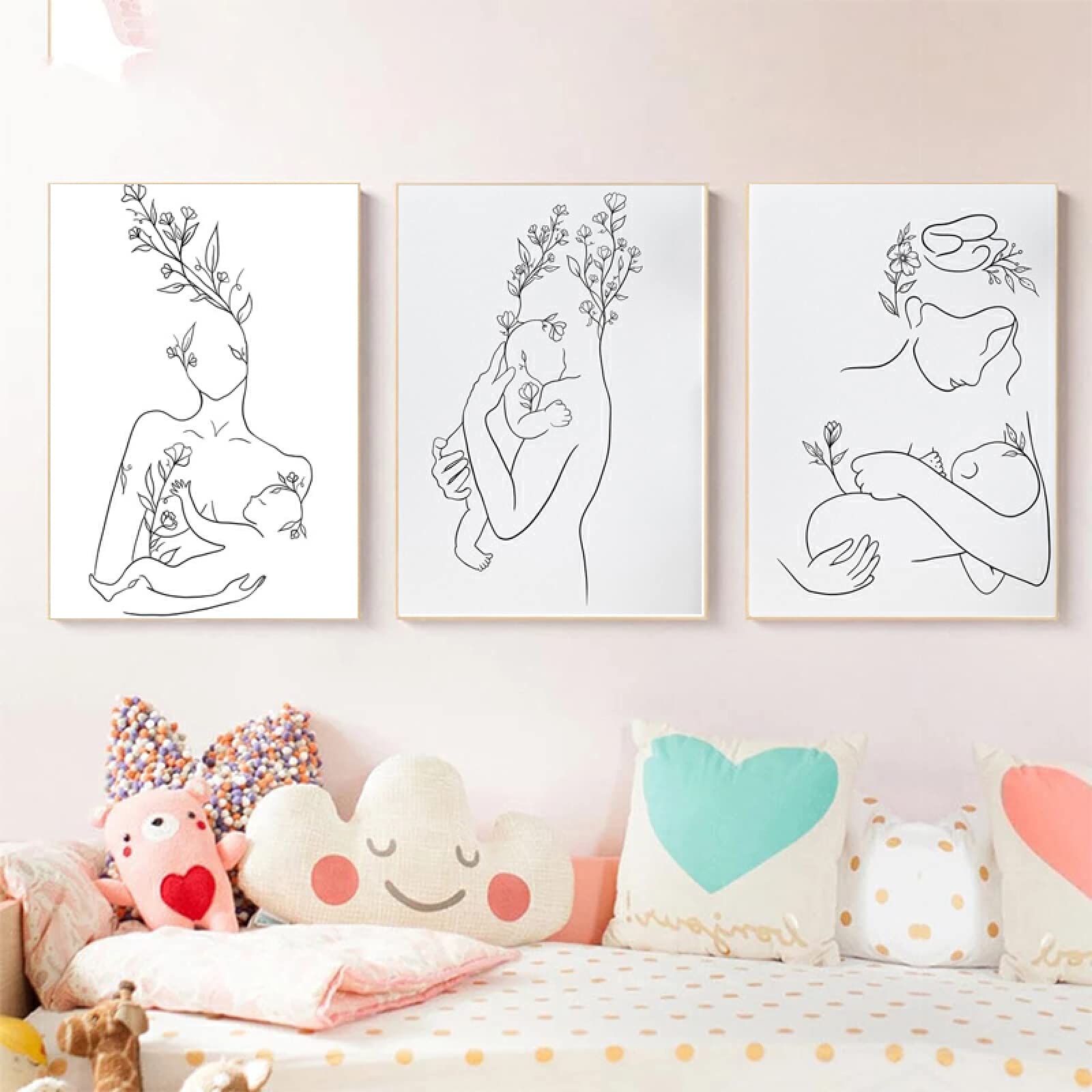 赤ちゃんのインテリア／アート 32×41㎝「夜のメリーゴーランド5」原画・油彩画・F6 | かいがのみせ 置物
